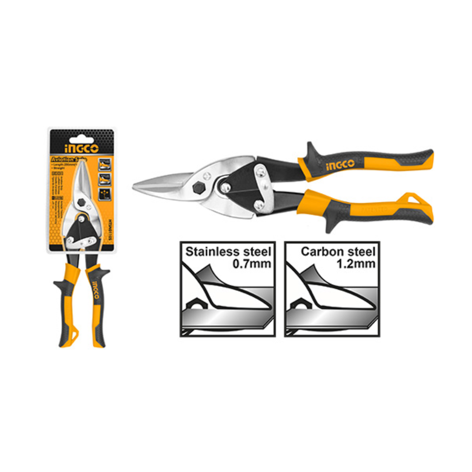 Ingco Aviation Snip 10" Straight Htsn0110S