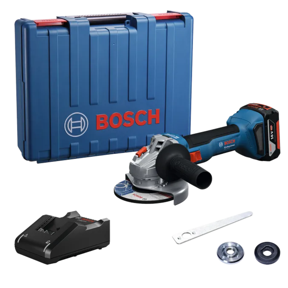 BOSCH GWS 18V-8 4.5" CORDLESS ANGLE GRINDER