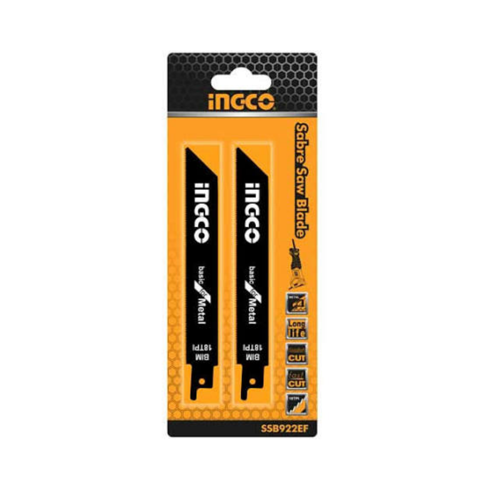 Ingco Reciprocating Sabre Saw Blades For Metal Ssb922Ef