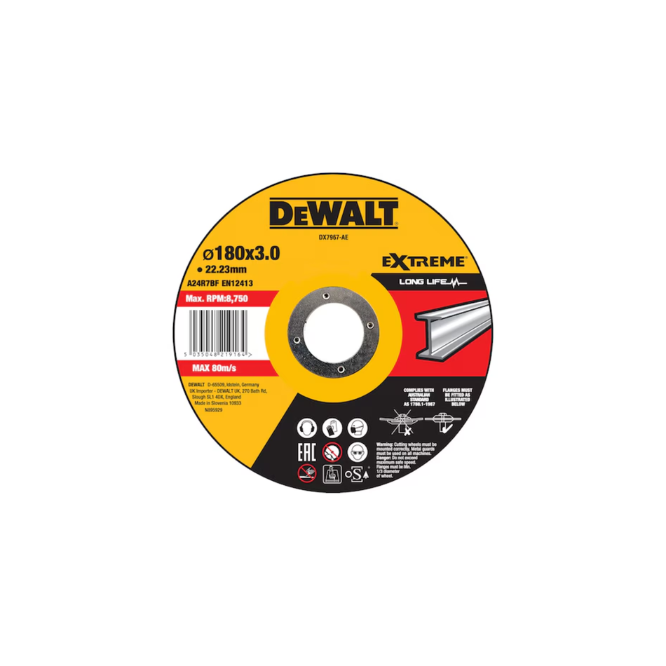DEWALT DWA4524IA-AE METAL CUTTING DISC 7"
