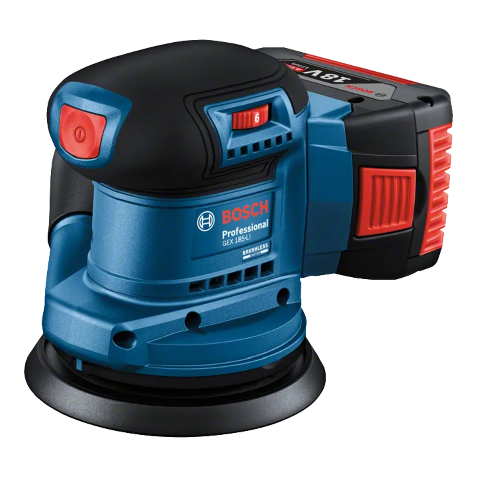 BOSCH GEX 185-Li 18V ORBITAL SANDER (BARE TOOL)