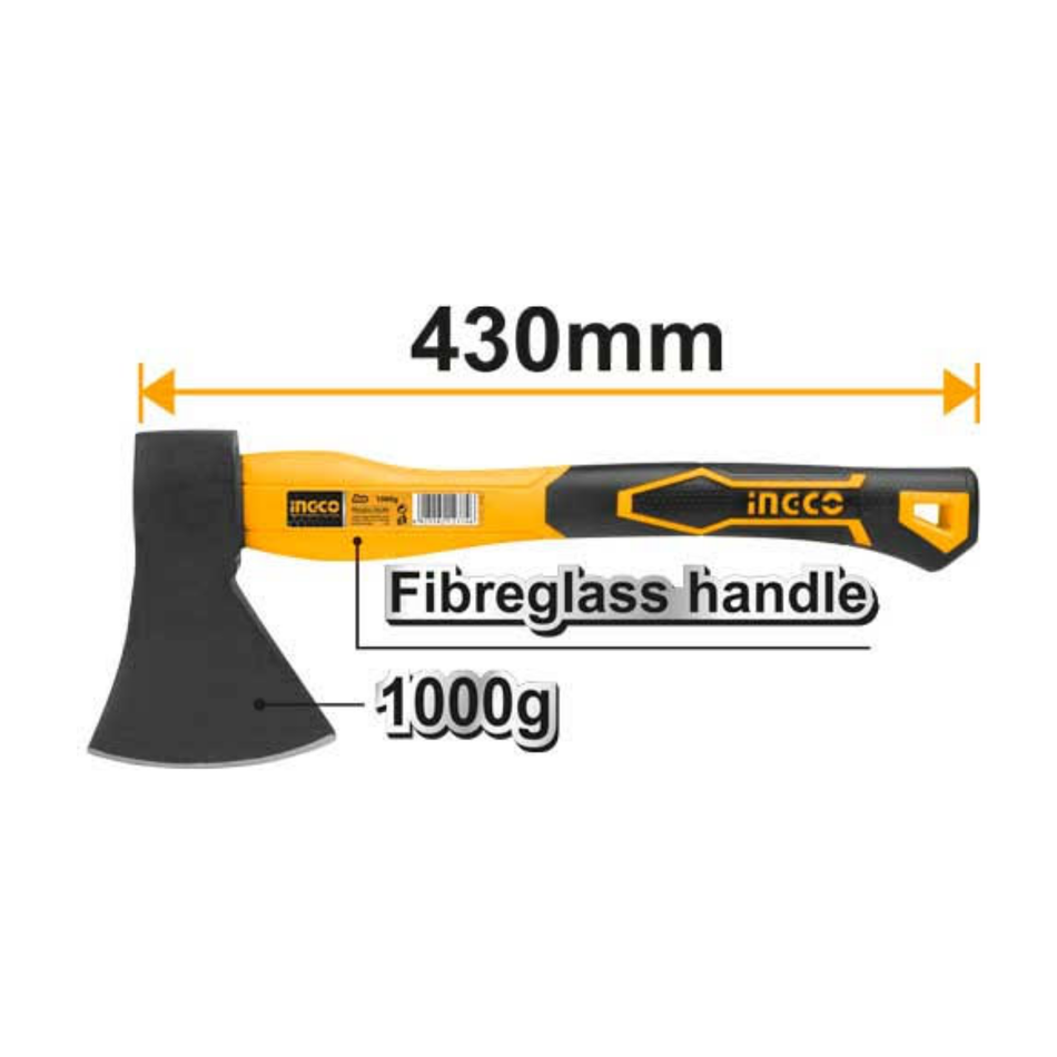 Ingco Axe With Fiber Handle 1000G Hax02010008
