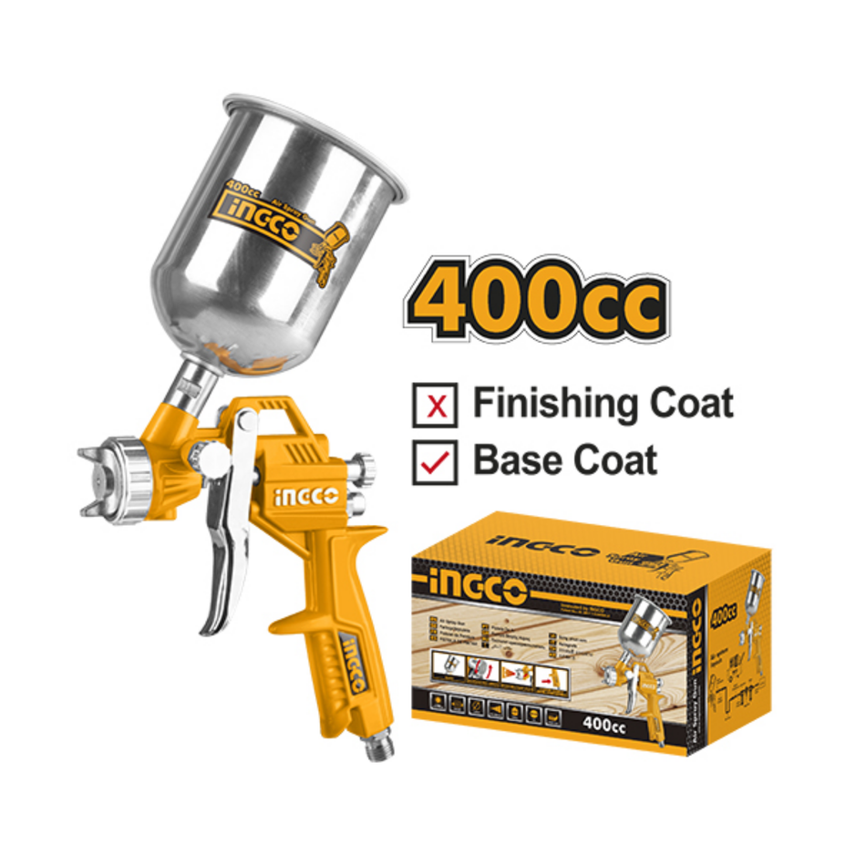 Ingco Air Spray Gun 400Cc Asg4041