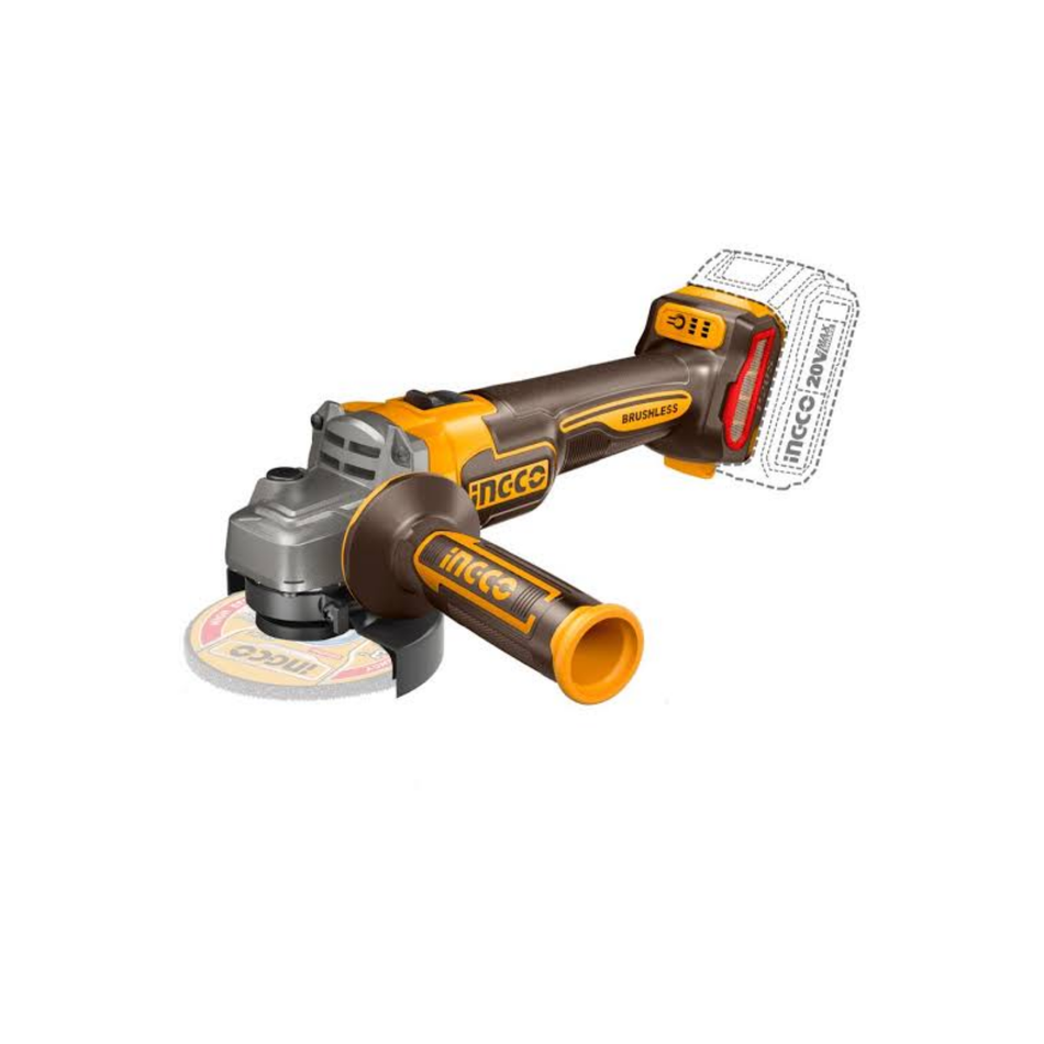Ingco Cordless Angle Grinder 4.5" Cagli21154