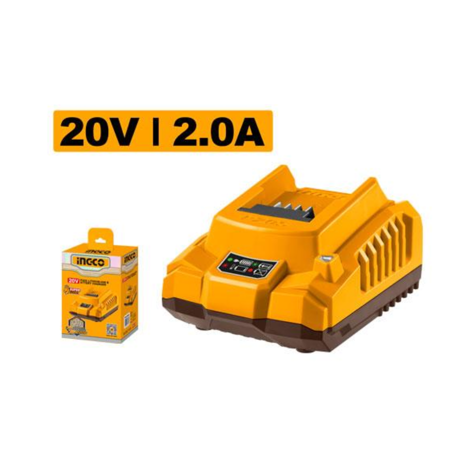 Ingco Battery Charger  20V Fcli2001