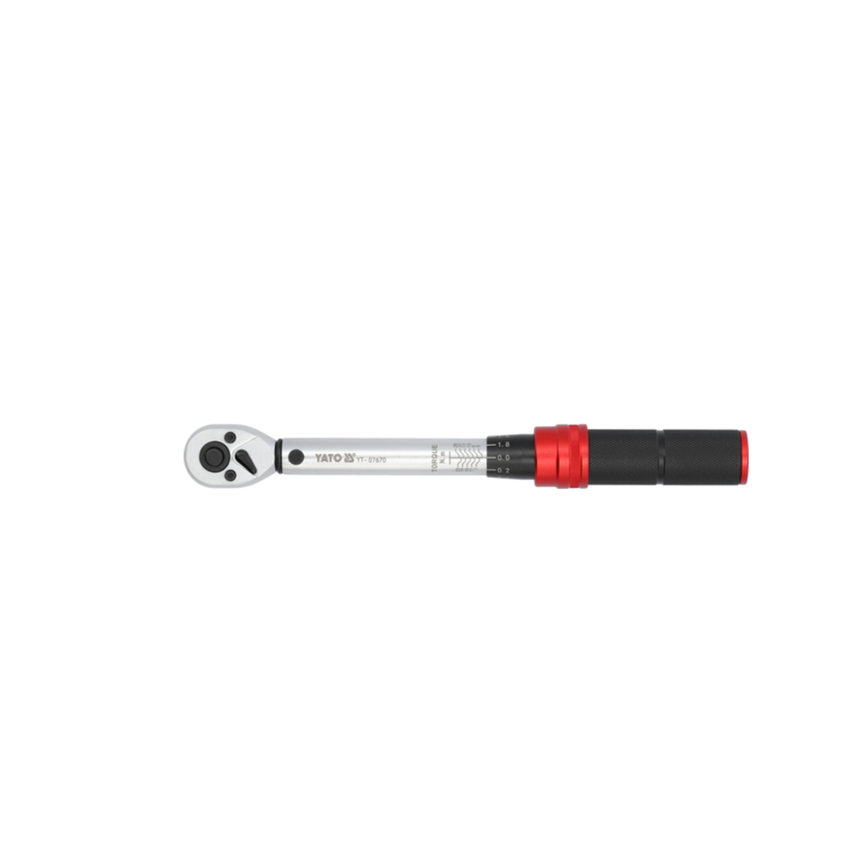 YATO TORQUE WRENCH 1/4" 5-25nm YT-07670