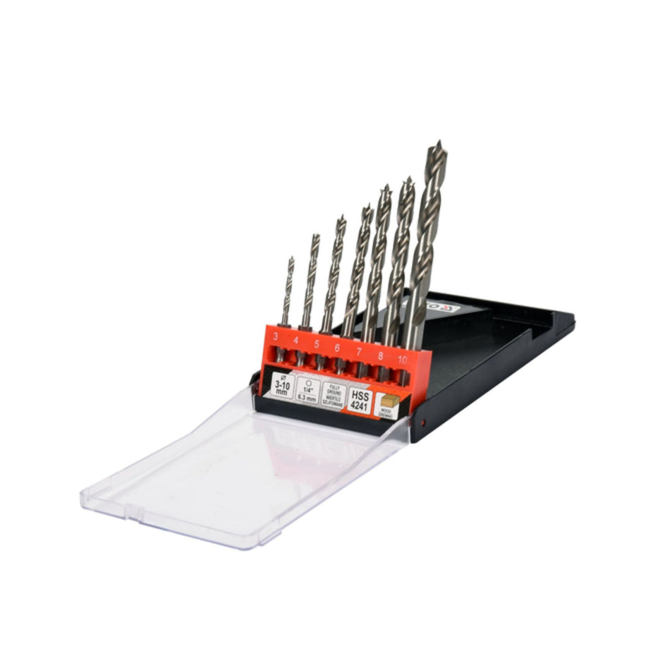 Yato Spur Wood Drill Set 3-10Mm 7Pcs Hex Yt-33873