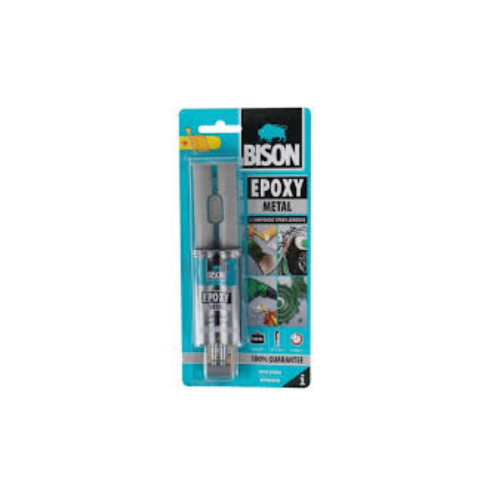 Bison Epoxy Steel Transparent