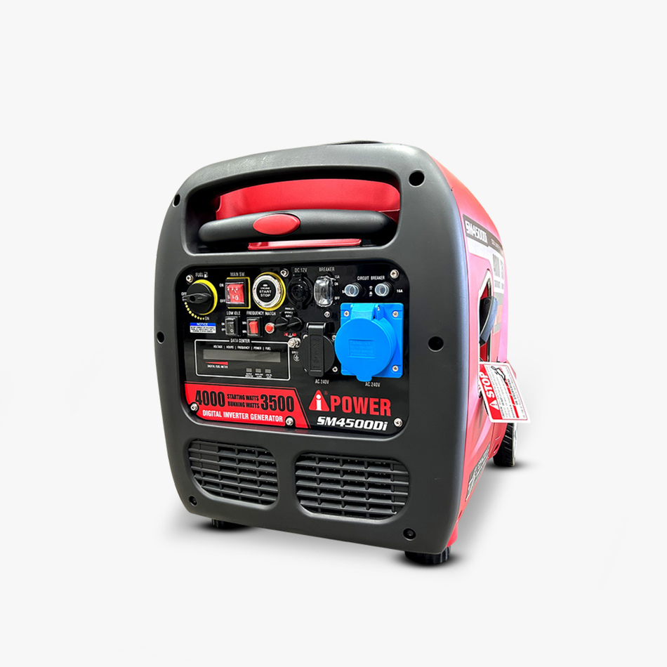 iPower Gasoline Silent Generator SM4500DI (Output 3500W)