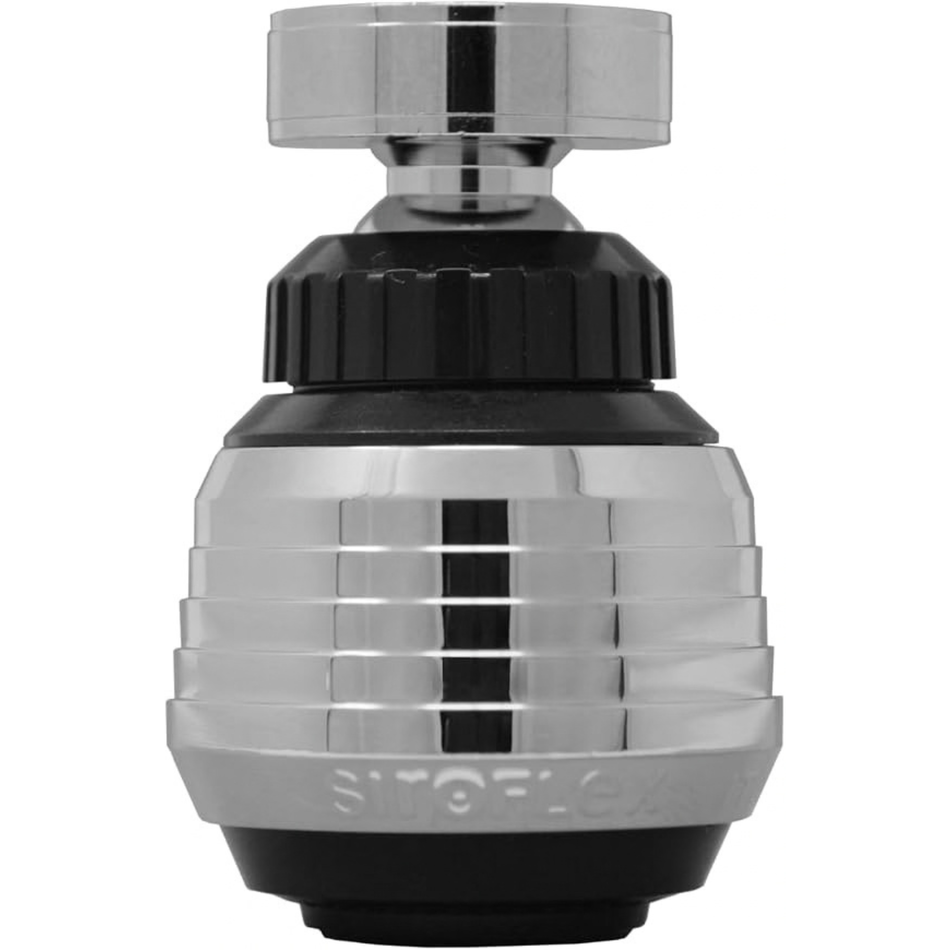 Siroflex 2485 Dual-function, 360-degree Swivel Faucet Aerator And Hand Shower Attachment