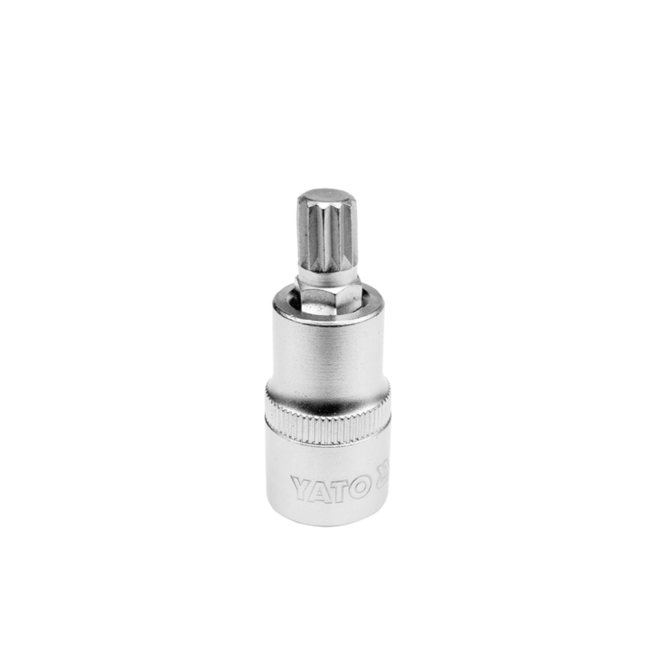 Yato Socket Bit Spline 1/2" M6 L55Mm Yt-04341
