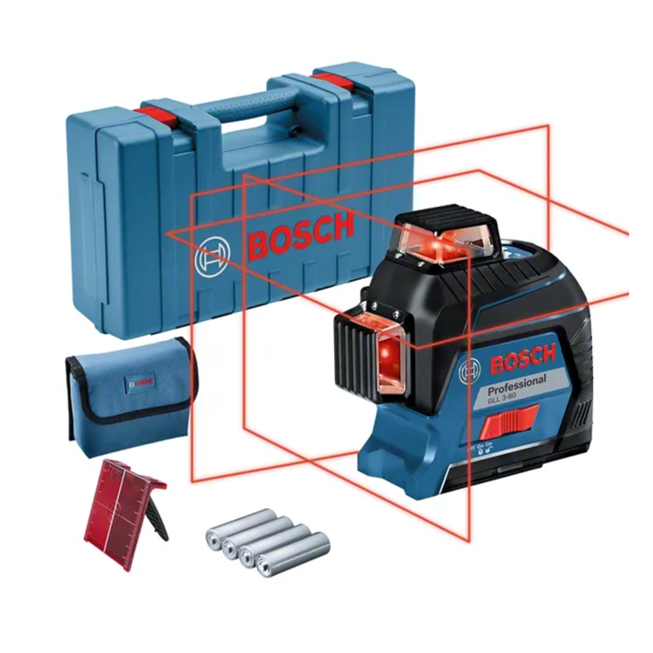 BOSCH GLL 3-80 C + BT150 CART KIT