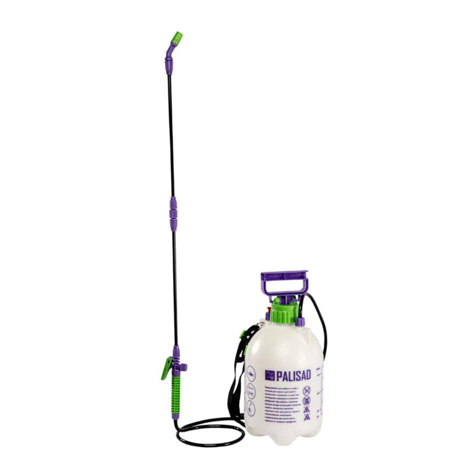 PALISAD MANUAL SPRAYER 5L WITH PUMP HOSE AND SPRAY NOZZLE 647408