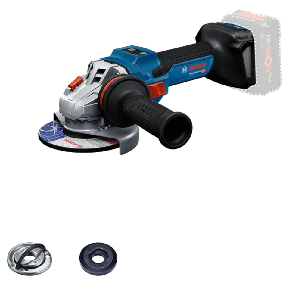 BOSCH GWS 18V-15S 5" CORDLESS ANGLE GRINDER