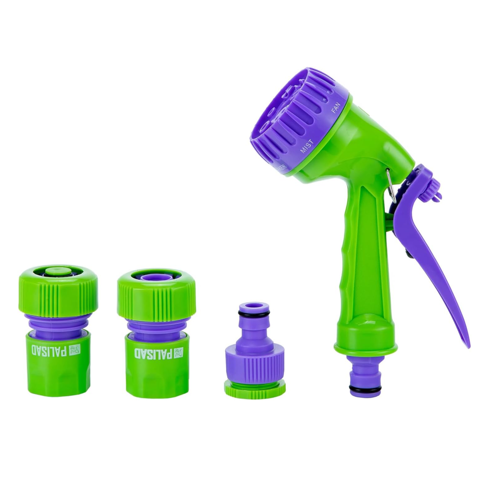 PALISAD HOSE CONNECTION SET 3/4" (SPRAY GUN WITH 7 PATTERNS ADAPTER 2 CONNECTORS) 651788