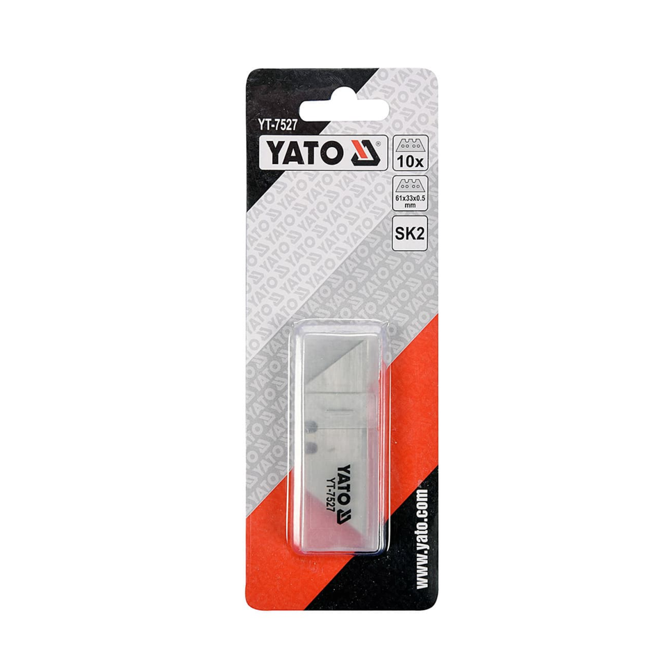 YATO TRAPEZOID SPARE BLADES SK2 (10PCS / SET) YT-7527