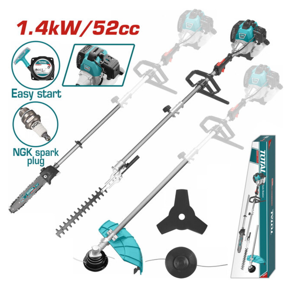 TOTAL GASOLINE MULTI TOOLS 52cc (TMT55211)