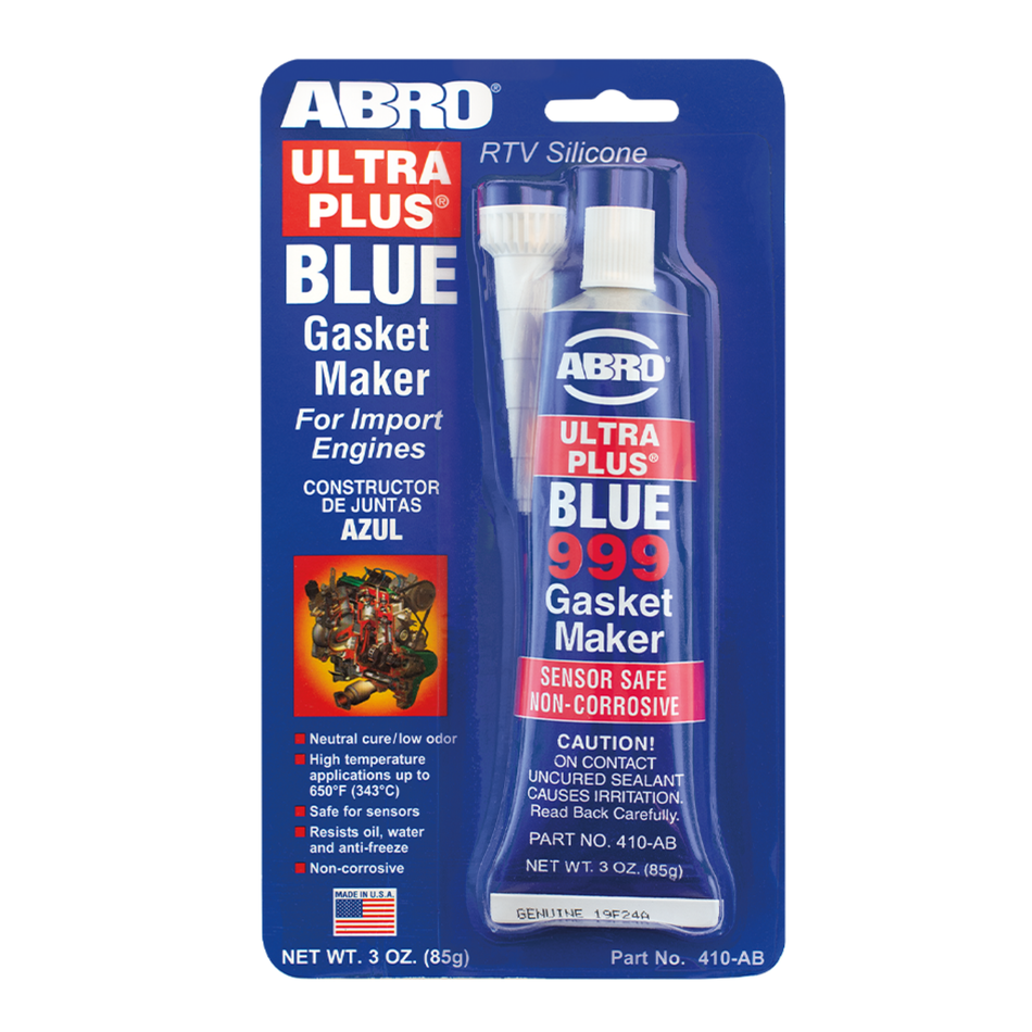 ABRO ULTRA PLUS GASKET MARKER BLUE 999 3Oz 410Ab