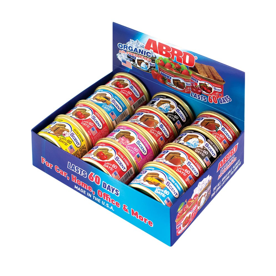 ABRO SCENT ORGANIC AIR FRESHNER ASSORTED AS-560-AS