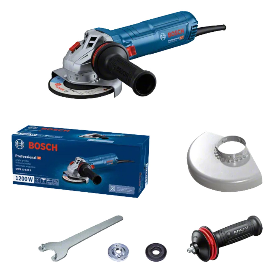 BOSCH GWS 12-125 ANGLE GRINDER 5"