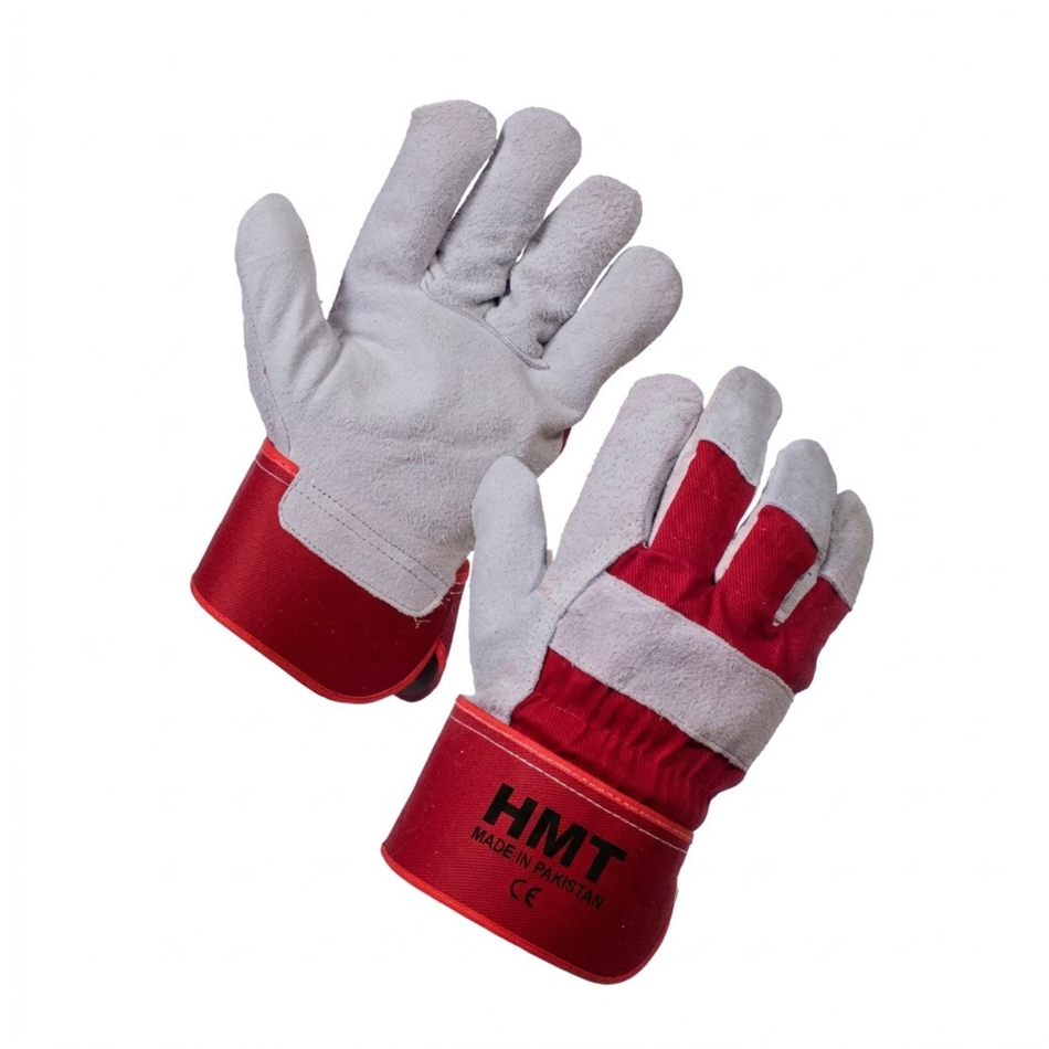 LEATHER GLOVES RED [A+B] [120PAIR/CTN]