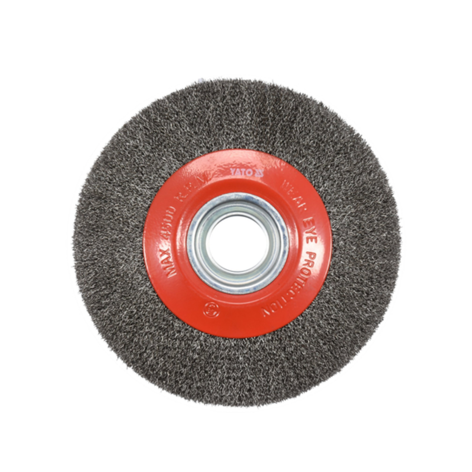 YATO WIRE BRUSH 200MM DIAMETER 32MM INOX YT-47555