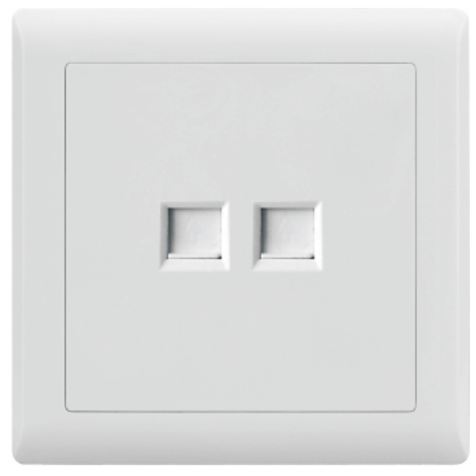 DOUBLE TEL SOCKET V1-021