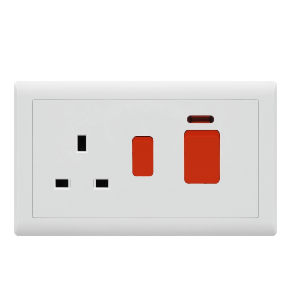 45 A COOKER AND 13A SOCKET V1-035