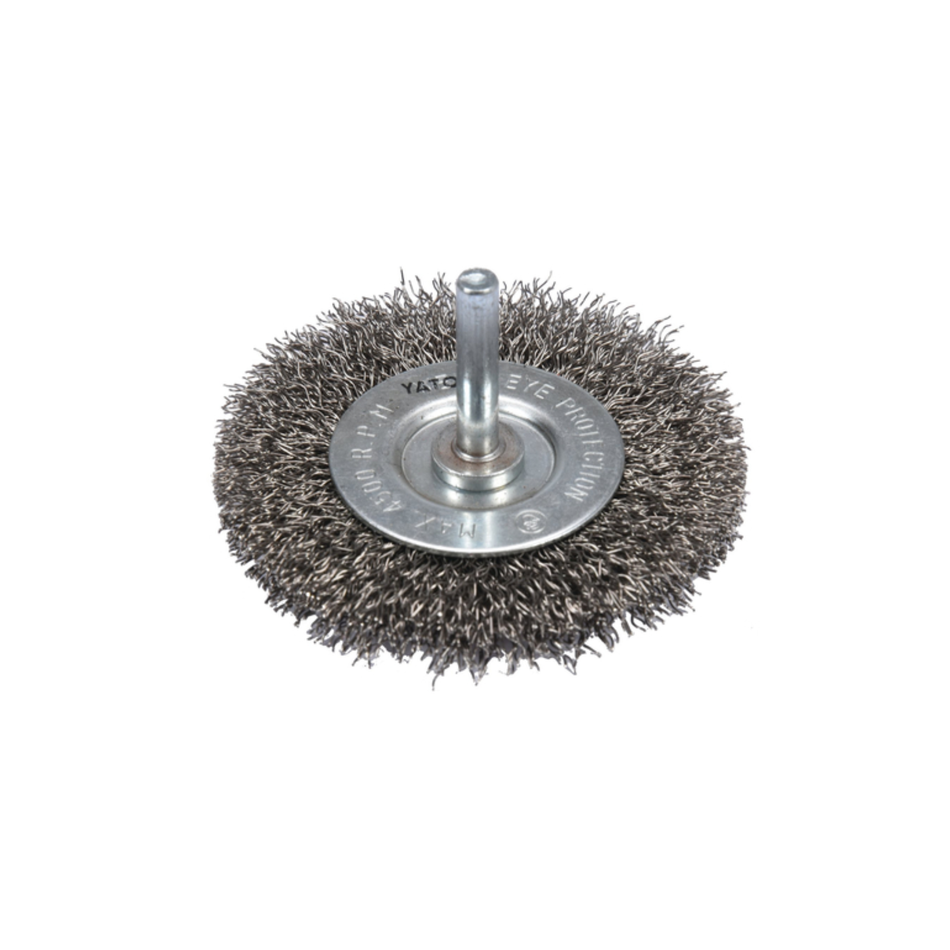 YATO WIRE BRUSH 75mm INOX FOR DRILL YT-47568