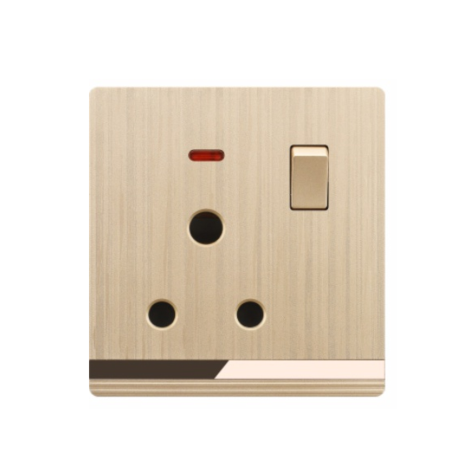 15A SOCKET WITH SWITCH V5-012