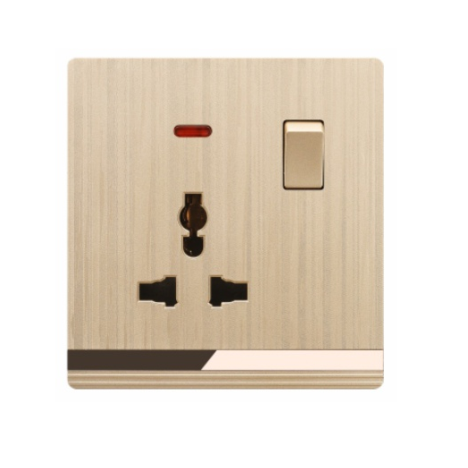 MF SOCKET WITH SWITCH V5-013