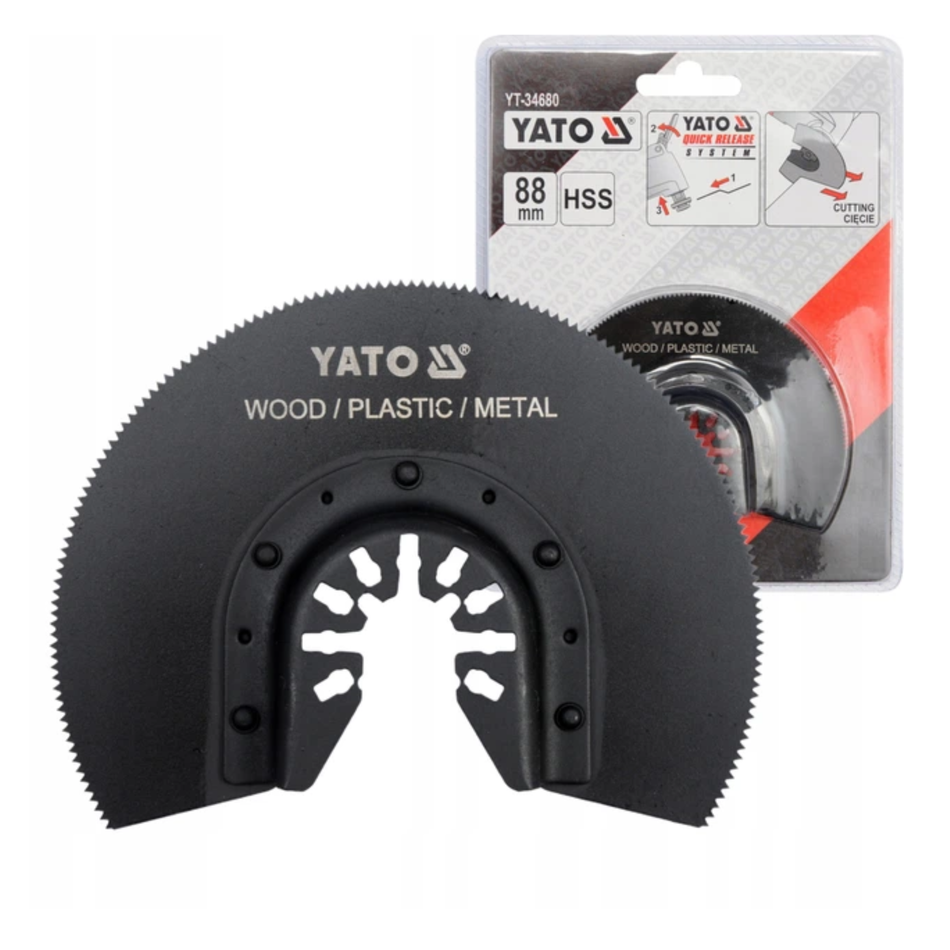 YATO HALF MOON SAW BLADE FOR MULTI TOOL HSS YT-34680