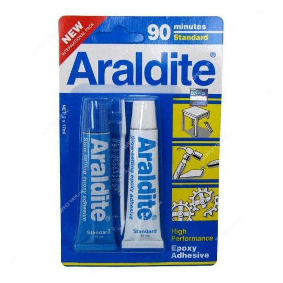ARALDITE EPOXY ADHESIVE BLUE 2x17Ml