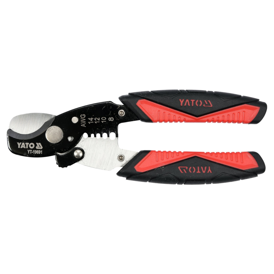 YATO WIRE STRIPPER & CUTTER PLIERS YT-19691