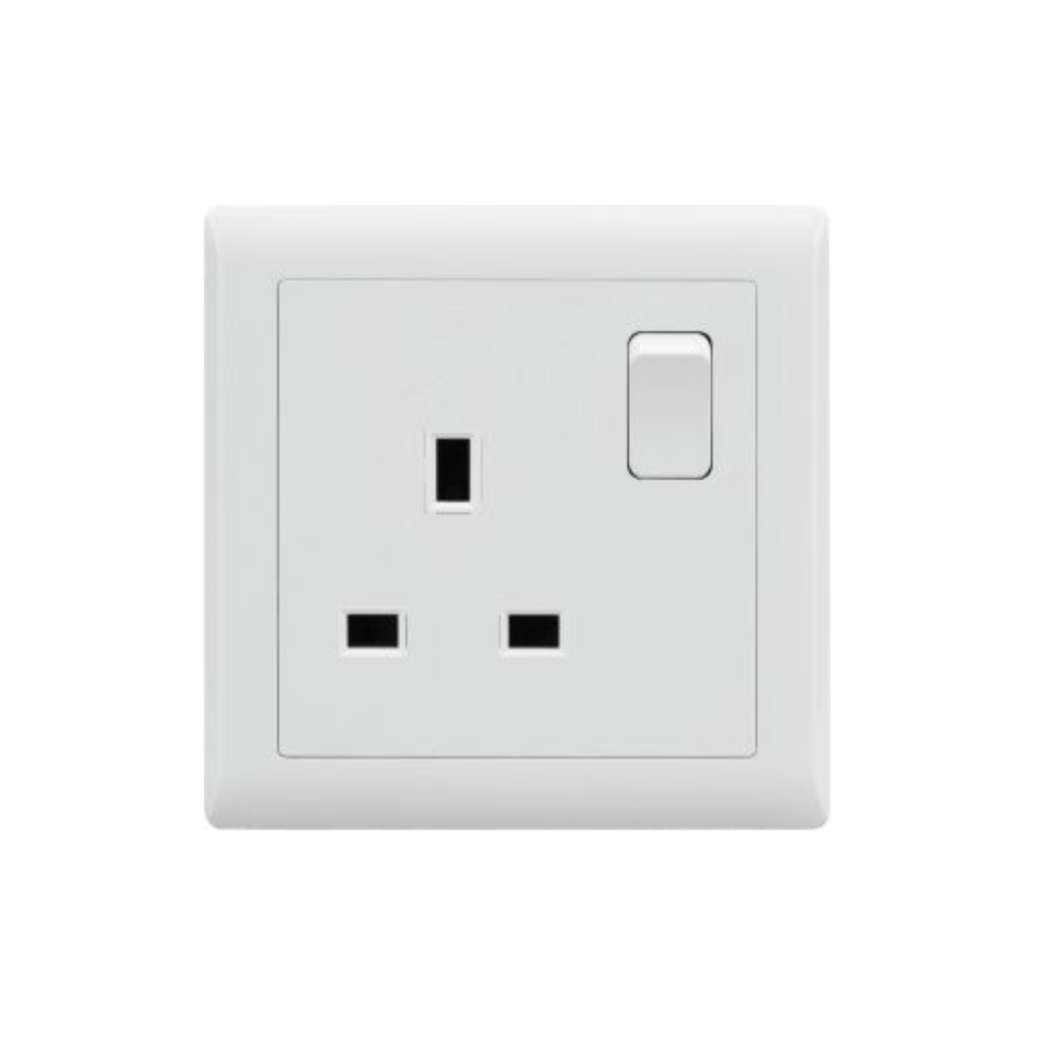 13A 1 GANG SWITCH MULTI SOCKET -D1-008