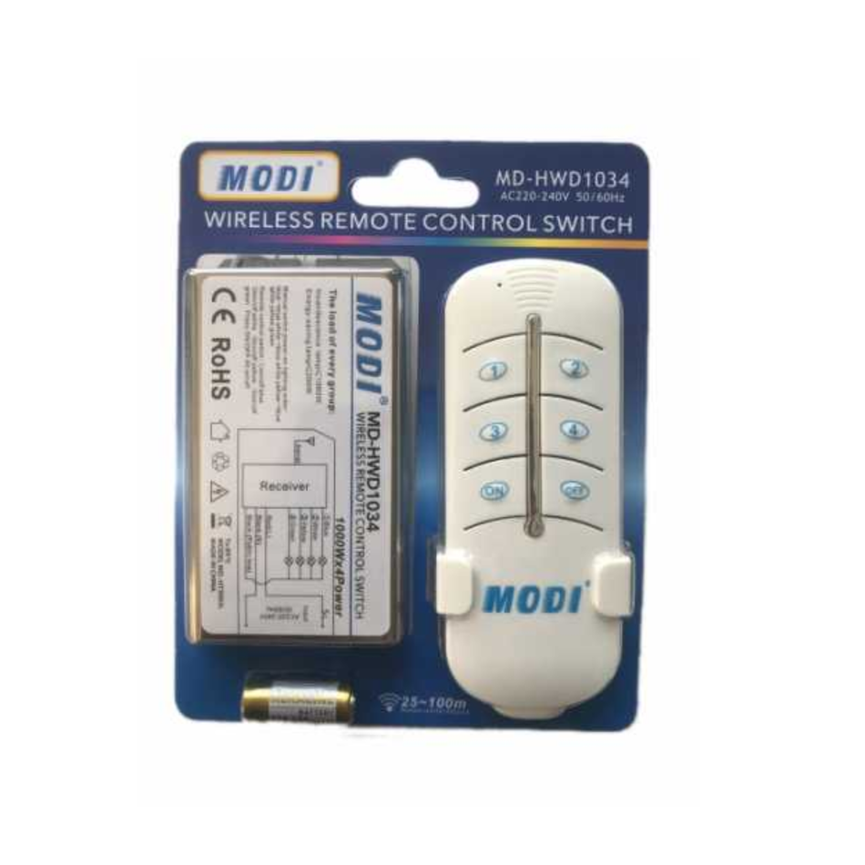 WIRELESS REMOTE CONTROL SWITCH D1-034