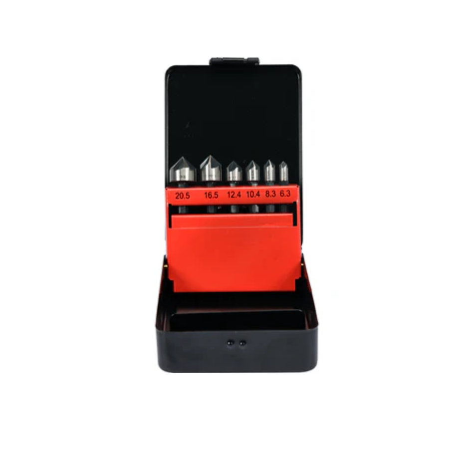 YATO 6pcs COUNTERSINK 6,30-20,50mm HEX YT-44729