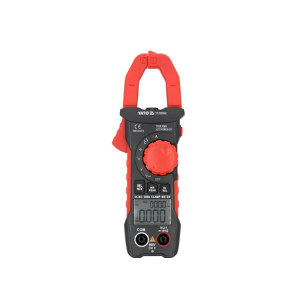 YATO CLAMP MULTIMETER TRUE RMS Ac/Dc 10Ma-600A YT-730934