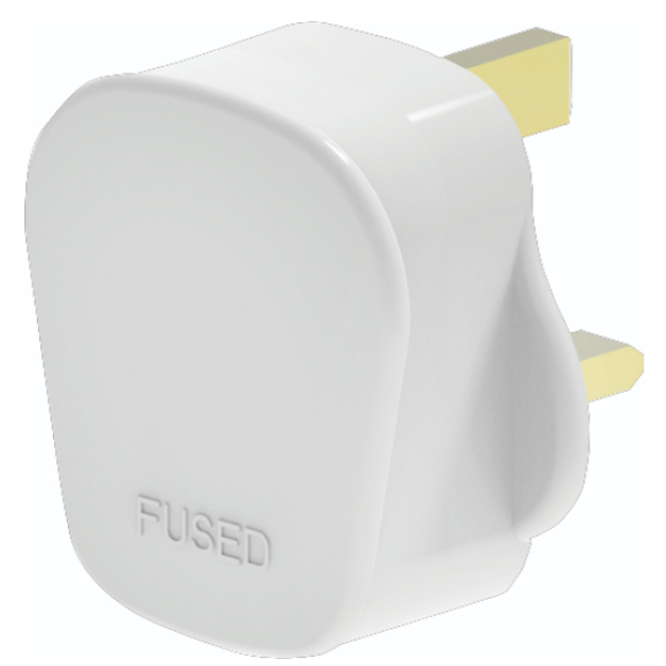 TOP PLUG COPPER SQUARE PIN WITH FUSE 13A MD-HWA5005