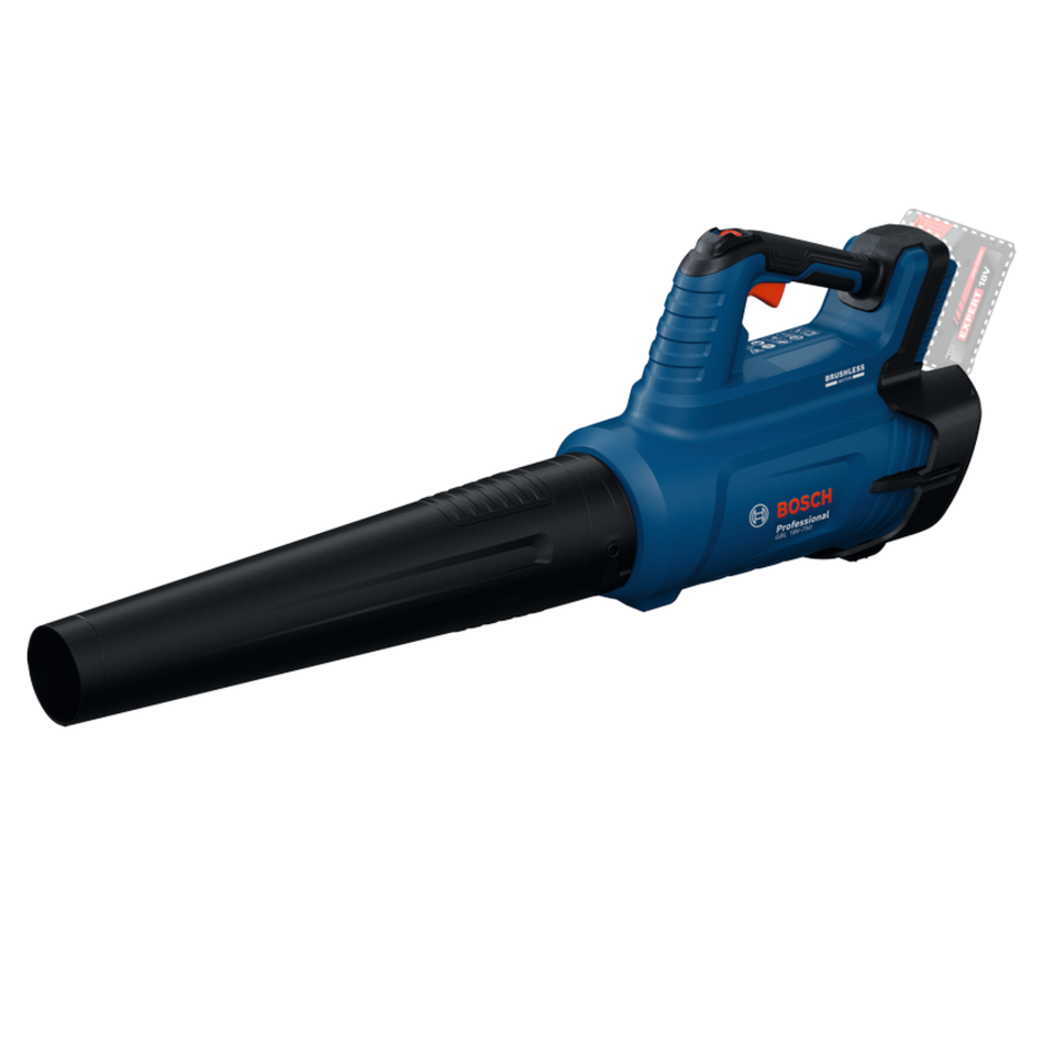 Bosch leaf blower on a white background