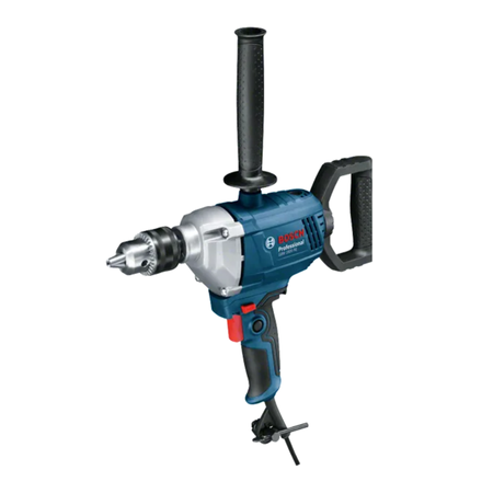 Bosch drill on a white background