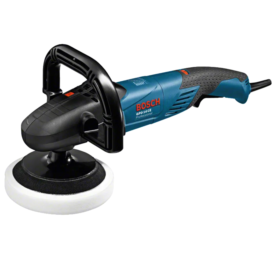 Bosch polisher on a white background