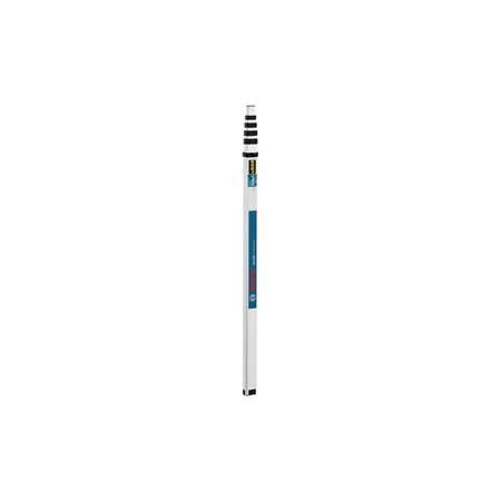 Telescopic fishing rod on a white background