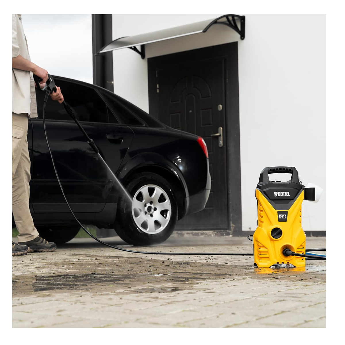 Key Benefits of using DENZEL High Pressure Washer R-110 1500W