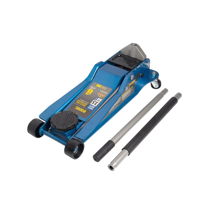 Denzel 3.5T Heavy Duty Trolley Jack Low Profile Quick Lift 100-565Mm 7751135 (6 Month Warranty)