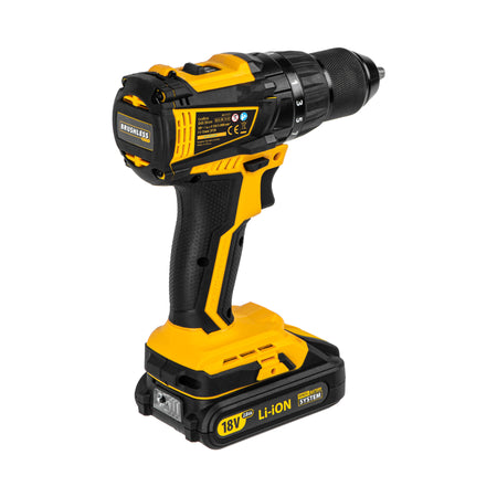 Denzel Cordless Drill Driver B/L Bldl-Ib-18-02 (18V 1.5AMP 2 Batteries) 8826121 (1 Year Warranty)