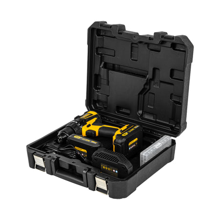 Denzel Cordless Drill Driver B/L Bldl-Ib-18-02 (18V 1.5AMP 2 Batteries) 8826121 (1 Year Warranty)