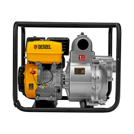 Denzel Gasoline Full Trash Water Pump PX-80D 3" 15 Hp 1500 L/Min Suction 8M Discharge 30M 8899204 (6 Months Warranty)