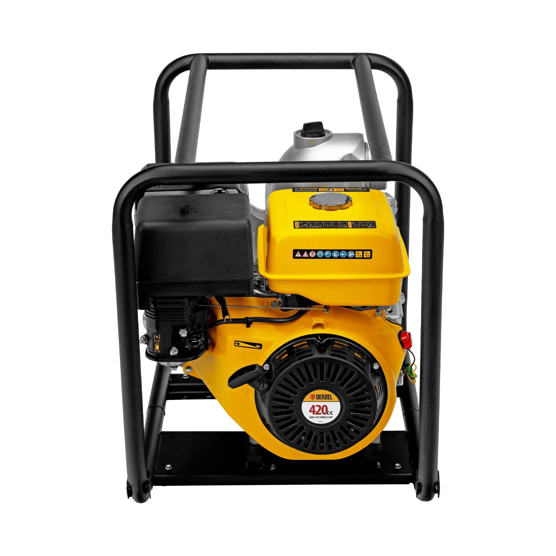 Denzel Gasoline Full Trash Water Pump PX-80D 3" 15 Hp 1500 L/Min Suction 8M Discharge 30M 8899204 (6 Months Warranty)