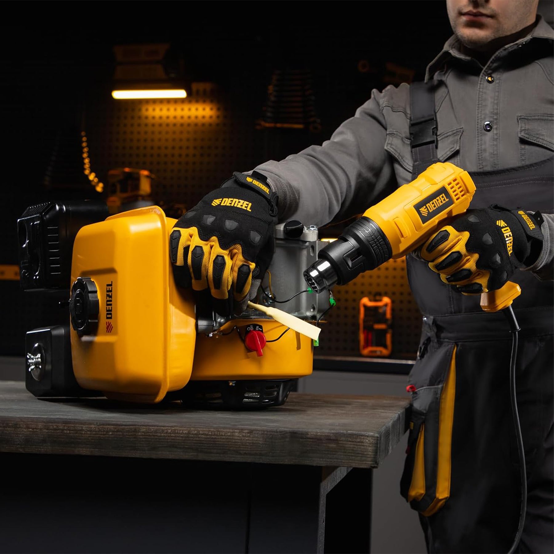 Denzel Heat Gun Hg-1800 1800W 3 Modes 8828001 (3 Month Warranty)